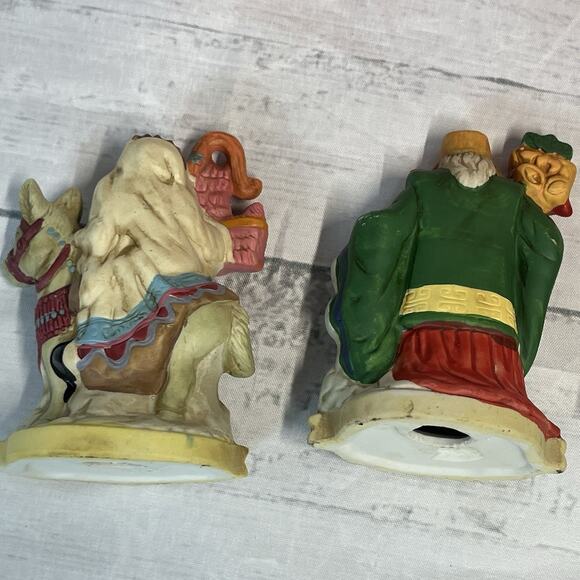 Santas of the Nations Lot of 6 Hand Painted Porcelain Figurines w/ Boxes 1991 - Picture 10 of 16